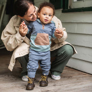 Color Blocked Infant Sweatshirt Set